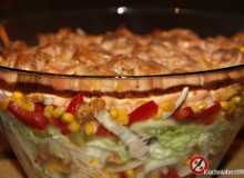 Sałatka kolorowy gyros