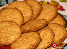 Kokosanki, chrupiące kokosowe ciasteczka