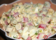 Sałatka jajeczna z surimi